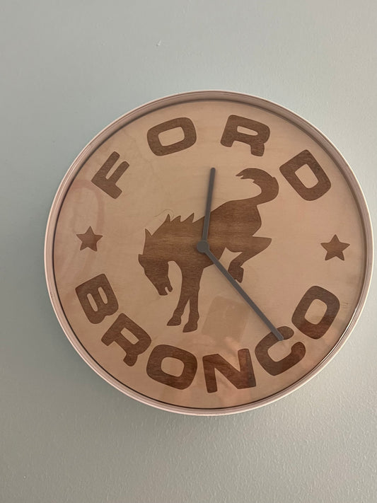 Bronco Clock