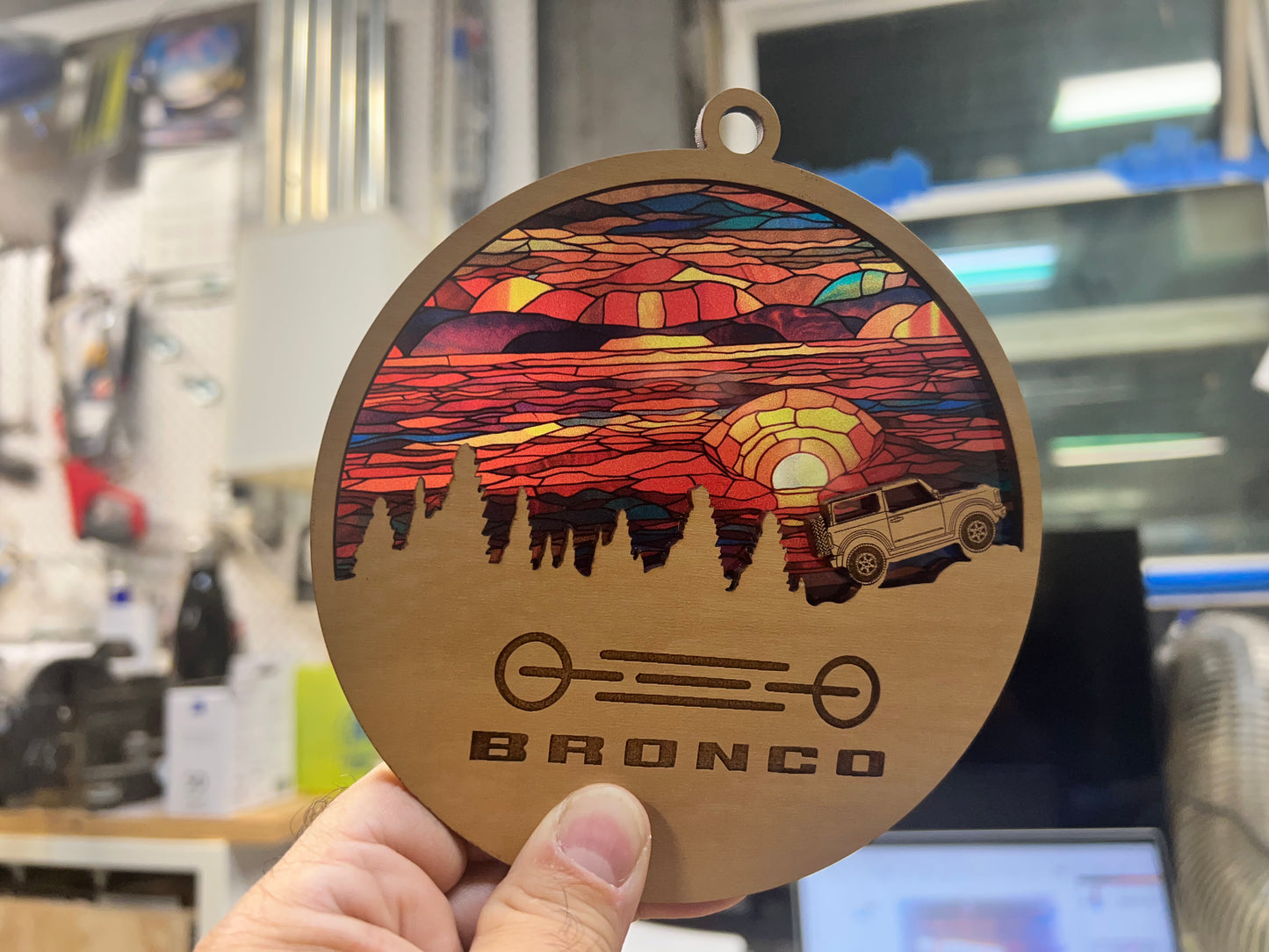 Bronco Suncatchers - Bring your Bronco Love inside!