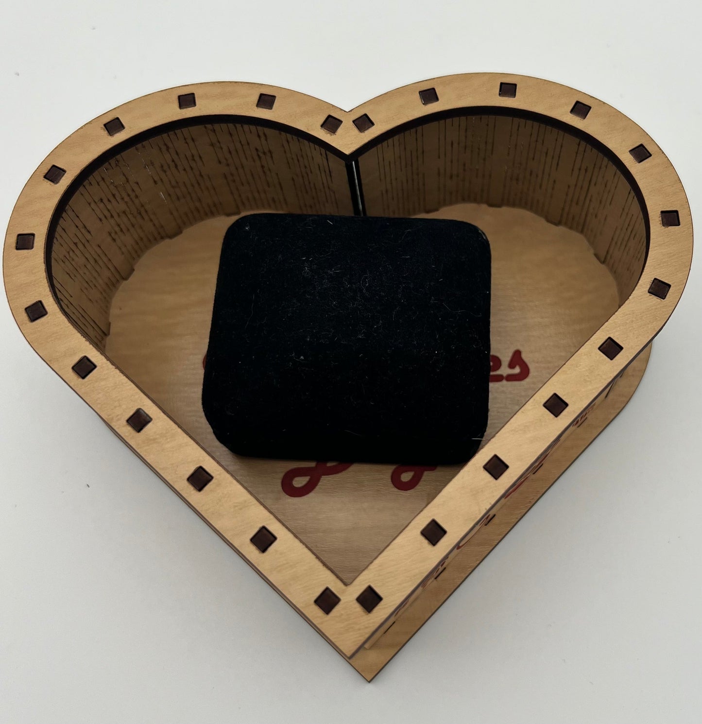 Heart Box for Bronco Lovers