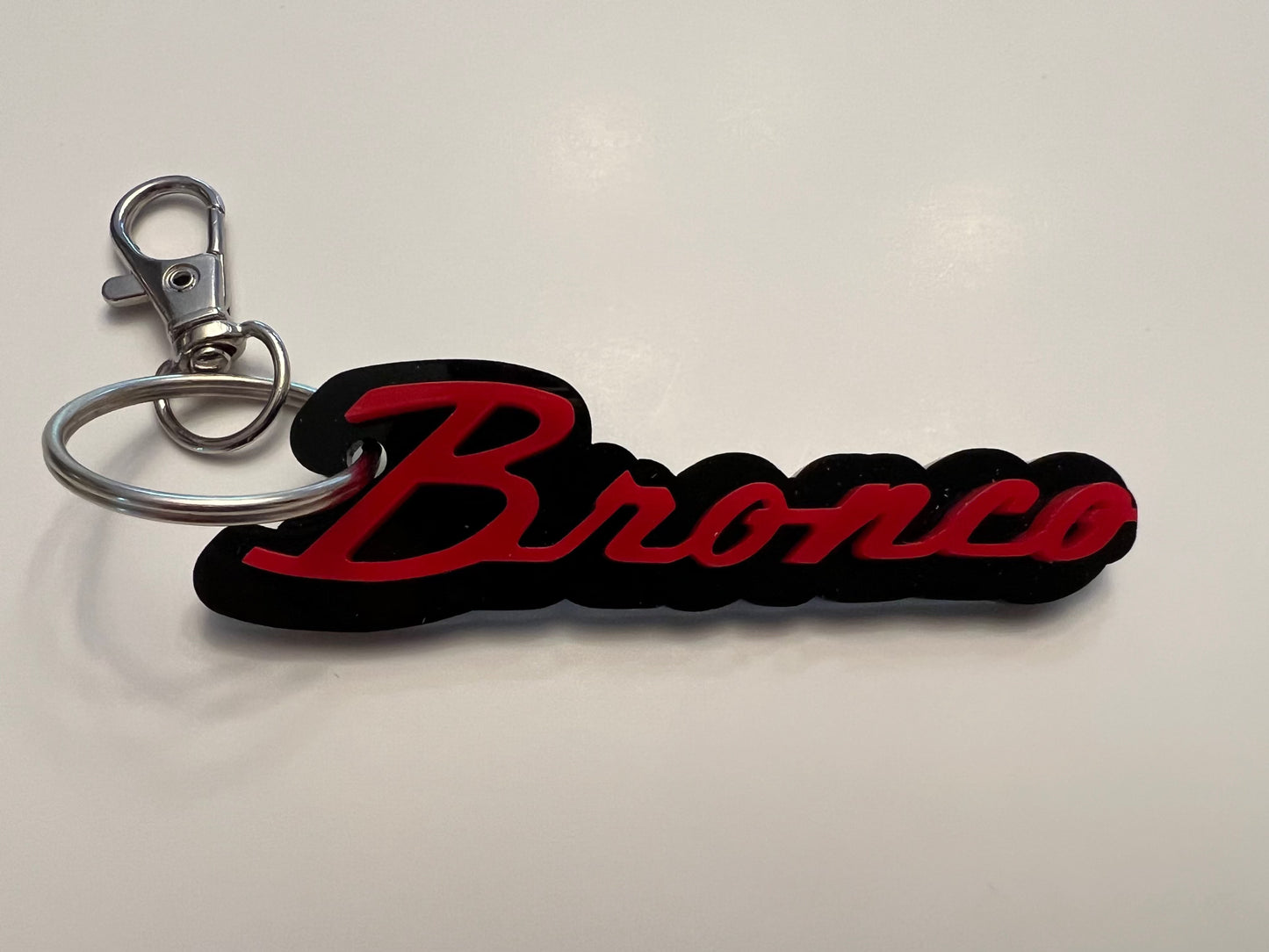 Bronco Cloud Keychain