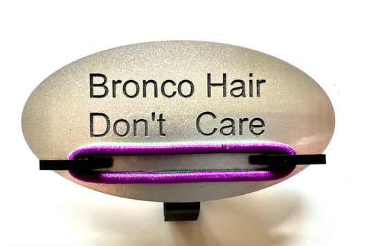 Hair Tie Visor Clips - Bronco Hair Don't Care