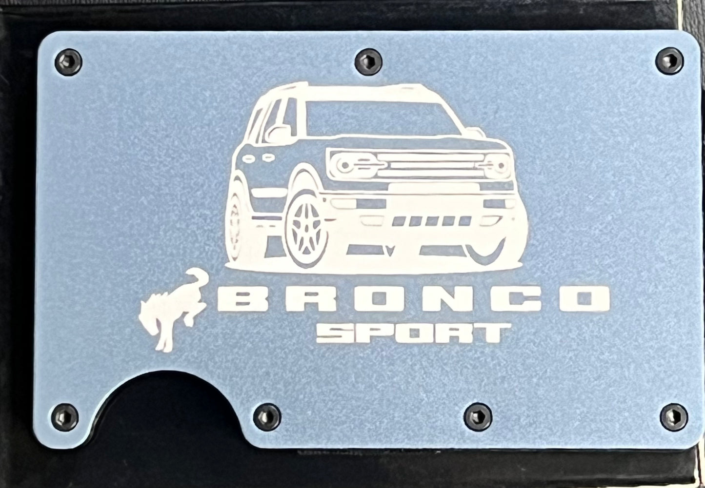 Bronco Sport Metal Wallets