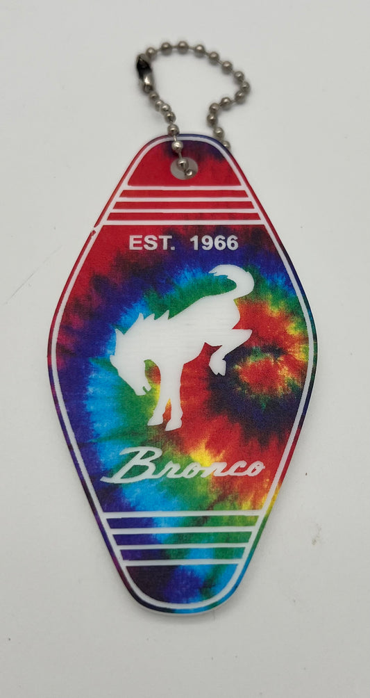 Bronco Motel Key Chains