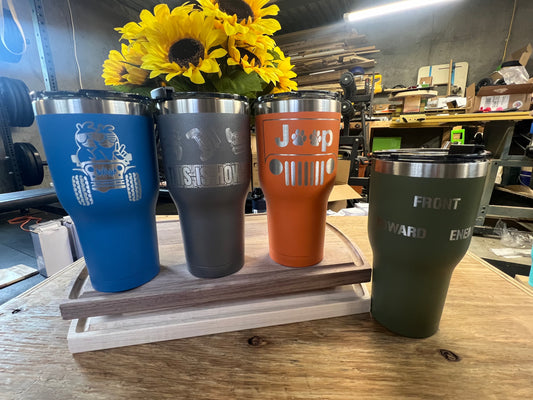 Jeep 30oz tumblers