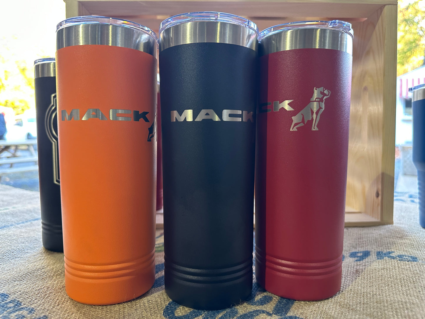 Trucker Skinny Tumblers