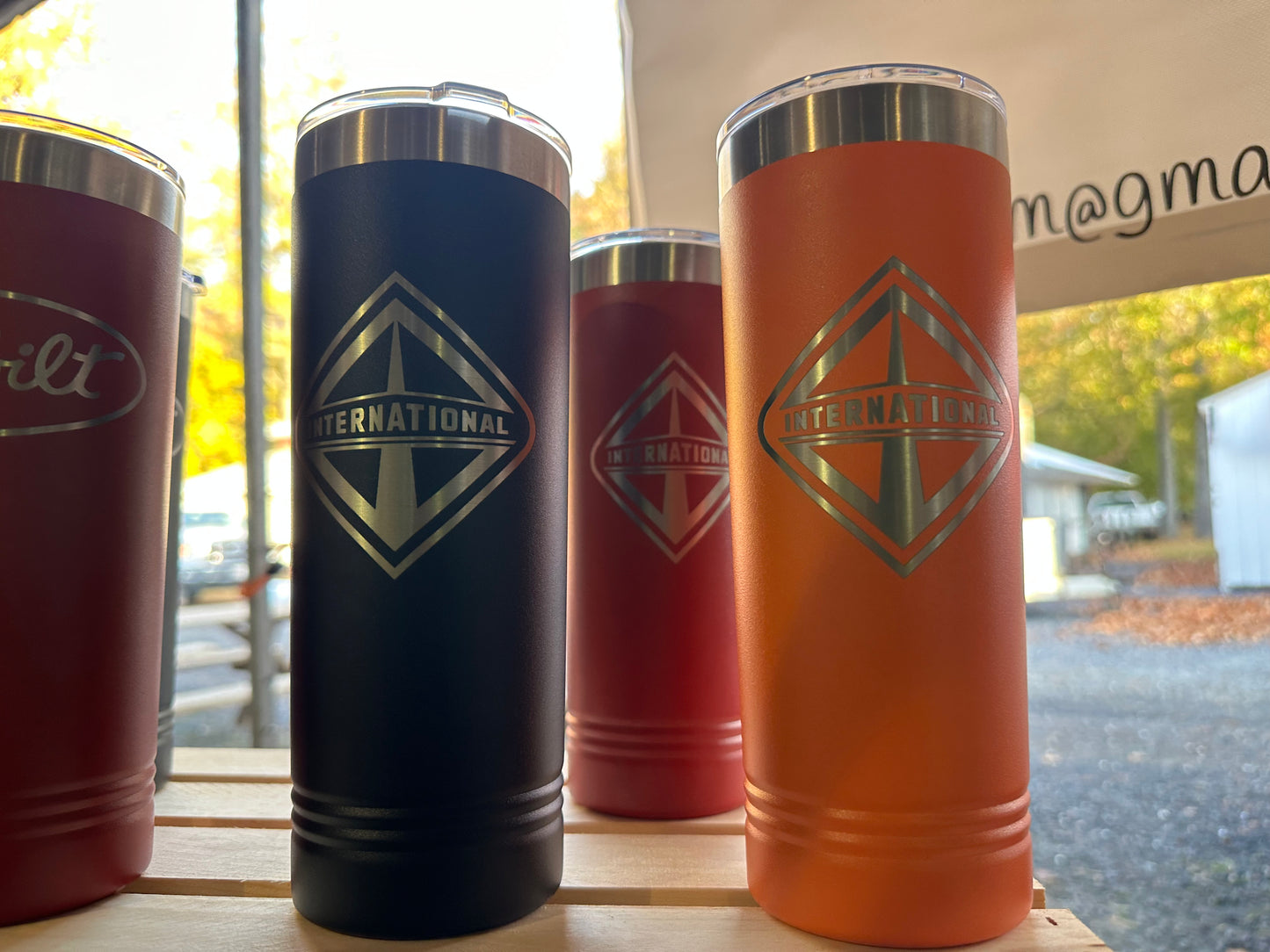 Trucker Skinny Tumblers