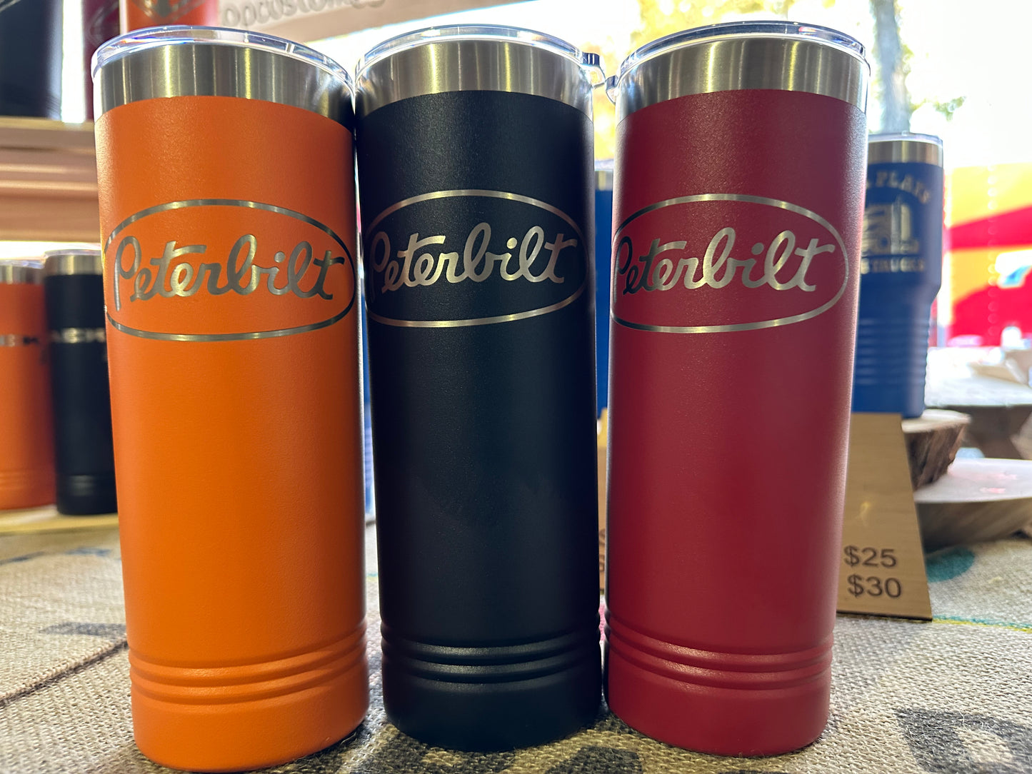 Trucker Skinny Tumblers