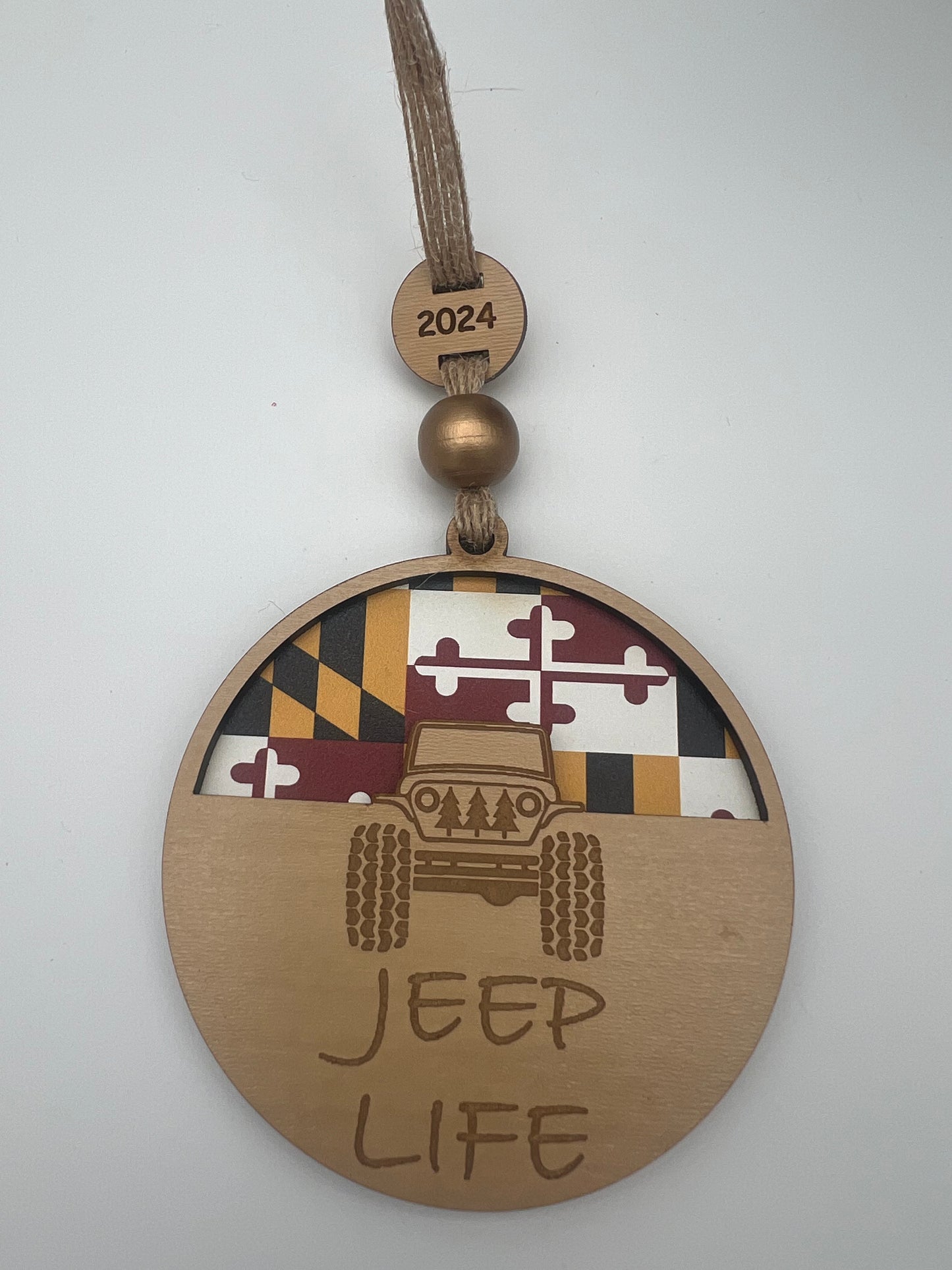 Holiday Ornaments - Jeep