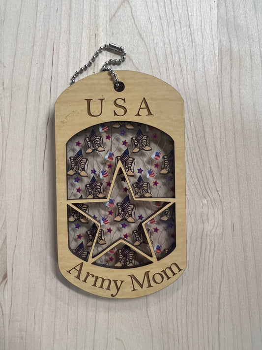 Military Mom Suncatchers